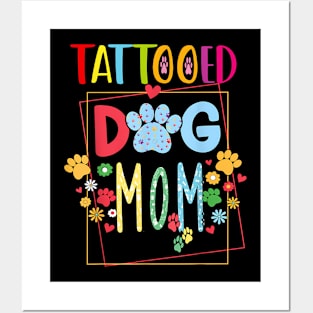 Tattooed Dog Mom Dog Trainer Posters and Art